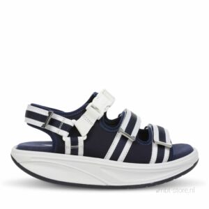 MBT Kim sandal W navy/white